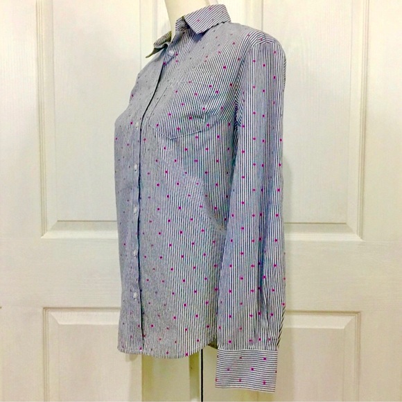 a new day striped button down shirt - Picture 2 of 6